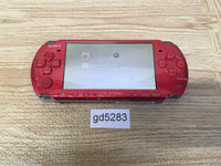 gd5283 Plz Read Item Condi PSP-3000 RADIANT RED SONY PSP Console Japan