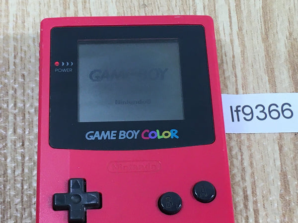 lf9366 Plz Read Item Condi GameBoy Color Red Game Boy Console Japan