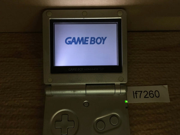 lf7260 No Battery GameBoy Advance SP Platinum Silver Game Boy Console Japan