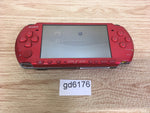 gd6176 Plz Read Item Condi PSP-3000 RADIANT RED SONY PSP Console Japan