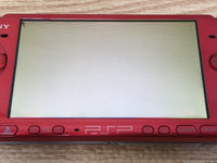 gd5284 Plz Read Item Condi PSP-3000 RADIANT RED SONY PSP Console Japan