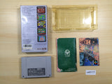 ue6177 Super Nobunaga no Yabou Bushou Fuuunroku BOXED SNES Super Famicom Japan