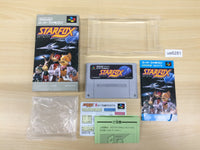 ue6281 Star Fox BOXED SNES Super Famicom Japan