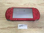 gd6177 Plz Read Item Condi PSP-3000 RADIANT RED SONY PSP Console Japan