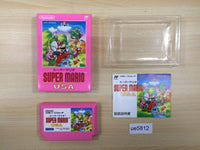 ue5812 Super Mario USA BOXED NES Famicom Japan