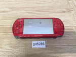 gd5285 Plz Read Item Condi PSP-3000 RADIANT RED SONY PSP Console Japan