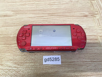 gd5285 Plz Read Item Condi PSP-3000 RADIANT RED SONY PSP Console Japan