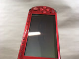 gd5285 Plz Read Item Condi PSP-3000 RADIANT RED SONY PSP Console Japan