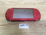 gd6178 Plz Read Item Condi PSP-3000 RADIANT RED SONY PSP Console Japan