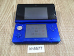 kh5577 Plz Read Item Condi Nintendo 3DS Aqua Blue Console Japan