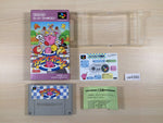 ue4390 Kirby Bowl Kirby's Dream Course BOXED SNES Super Famicom Japan