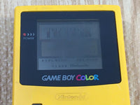 lf9369 Plz Read Item Condi GameBoy Color Yellow Game Boy Console Japan