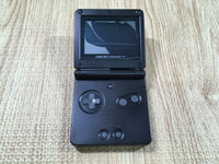 lf7263 Plz Read Item Condi GameBoy Advance SP Onyx Black Console Japan