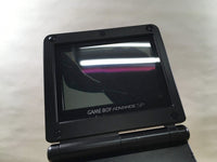 lf7263 Plz Read Item Condi GameBoy Advance SP Onyx Black Console Japan