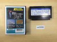 ue5686 Rolling Thunder BOXED NES Famicom Japan