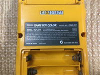 lf9370 Plz Read Item Condi GameBoy Color Yellow Game Boy Console Japan