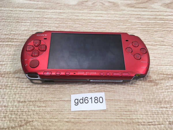 gd6180 Not Working PSP-3000 RADIANT RED SONY PSP Console Japan