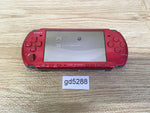 gd5288 Plz Read Item Condi PSP-3000 RADIANT RED SONY PSP Console Japan