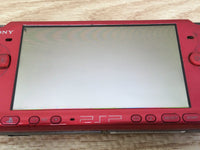 gd5288 Plz Read Item Condi PSP-3000 RADIANT RED SONY PSP Console Japan