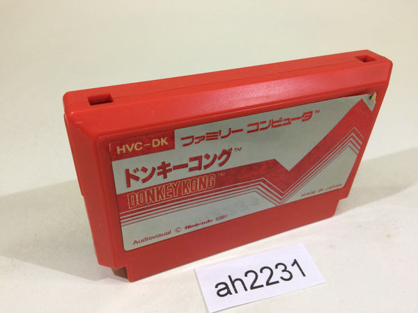 ah2231 Donkey Kong NES Famicom Japan