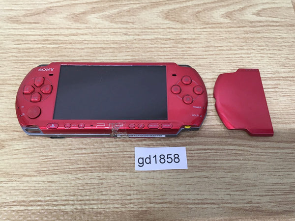 gd1858 Not Working PSP-3000 RADIANT RED SONY PSP Console Japan