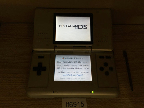 lf6915 No Battery Nintendo DS Platinum Silver Console Japan