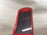 gd5289 Plz Read Item Condi PSP-3000 RADIANT RED SONY PSP Console Japan