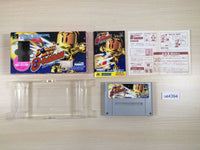 ue4394 Bomberman BDaman BOXED SNES Super Famicom Japan