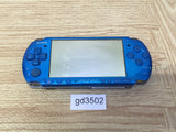 gd3502 Plz Read Item Condi PSP-3000 VIBRANT BLUE SONY PSP Console Japan