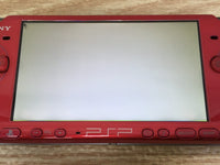 gd5291 Plz Read Item Condi PSP-3000 RADIANT RED SONY PSP Console Japan