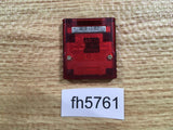 fh5761 Memory Card 59 Clear Blue & Red GameCube Japan