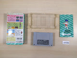 ue4396 Kunio kun no Dodge Ball dayo Zenin Shuugou! BOXED SNES SuperFamicom Japan