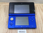 lf8063 Plz Read Item Condi Nintendo 3DS Aqua Blue Console Japan