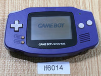 lf6014 Plz Read Item Condi GameBoy Advance Violet Game Boy Console Japan