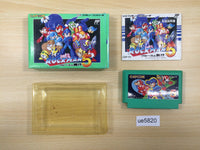 ue5820 Rockman 5 Megaman BOXED NES Famicom Japan