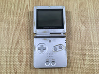 kh3422 Plz Read Item Condi GameBoy Advance SP Platinum Silver Console Japan