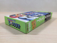 ue4397 Rockman's Soccer MegaMan Rockman BOXED SNES Super Famicom Japan