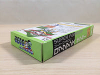 ue4397 Rockman's Soccer MegaMan Rockman BOXED SNES Super Famicom Japan