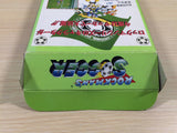 ue4397 Rockman's Soccer MegaMan Rockman BOXED SNES Super Famicom Japan