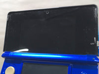 lf8063 Plz Read Item Condi Nintendo 3DS Aqua Blue Console Japan