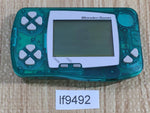 lf9492 Plz Read Item Condi Wonder Swan Skeleton Green Bandai Console Japan