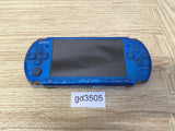 gd3505 Not Working PSP-3000 VIBRANT BLUE SONY PSP Console Japan