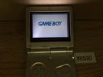 lf8590 Plz Read Item Condi GameBoy Advance SP Platinum Silver Console Japan