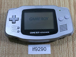 lf9290 Plz Read Item Condi GameBoy Advance Silver Game Boy Console Japan