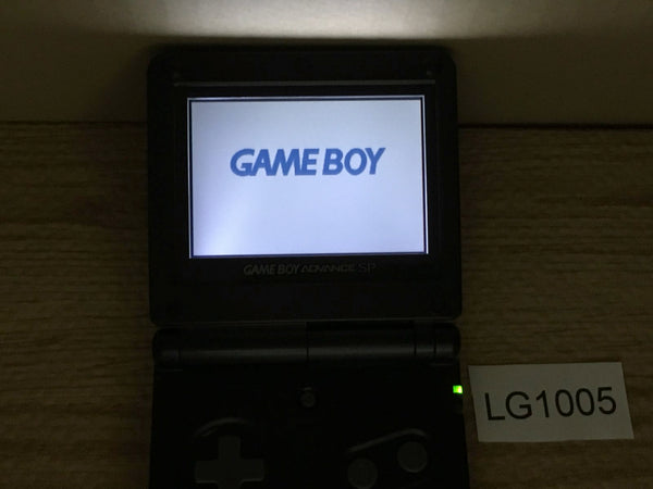 LG1005 No Battery GameBoy Advance SP Onyx Black Game Boy Console Japan