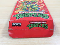 ue5823 Teenage Mutant Ninja Turtles TMNT BOXED NES Famicom Japan