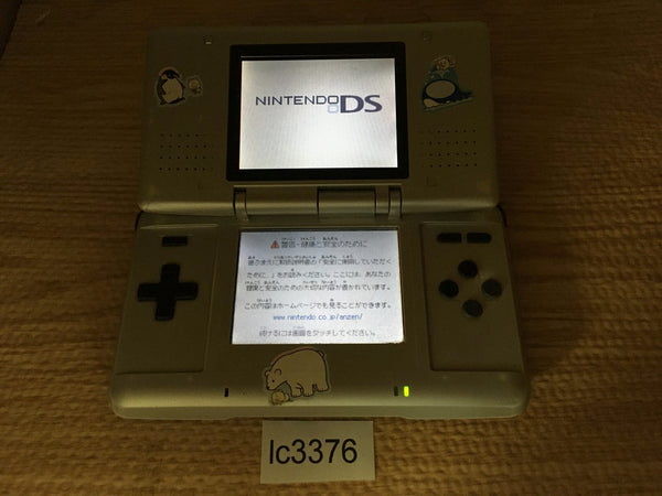 lc3376 Plz Read Item Condi Nintendo DS Platinum Silver Console Japan