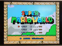 ue4403 SF Memory Mario World Torneco Dokapon BOXED SNES Super Famicom Japan