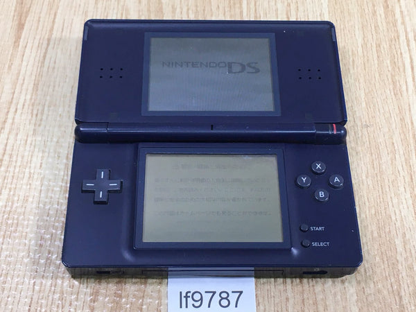 lf9787 Plz Read Item Condi Nintendo DS Lite Enamel Navy Console Japan