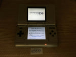 lc3377 Plz Read Item Condi Nintendo DS Platinum Silver Console Japan